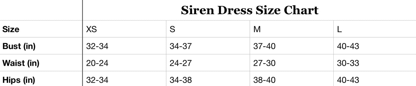 The Siren Dress
